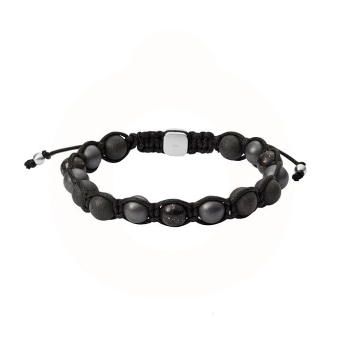 Fossil - Vintage Casual Armbånd Herre - stål/perler JF03100040